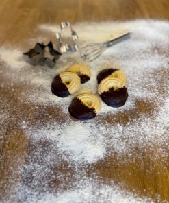 Butterkringel mit Kuvertüre – Bild 2
