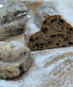 Alternative view of Dinkel-Vollkorn-Stollen mit Aprikosen und Sauerkirschen klein