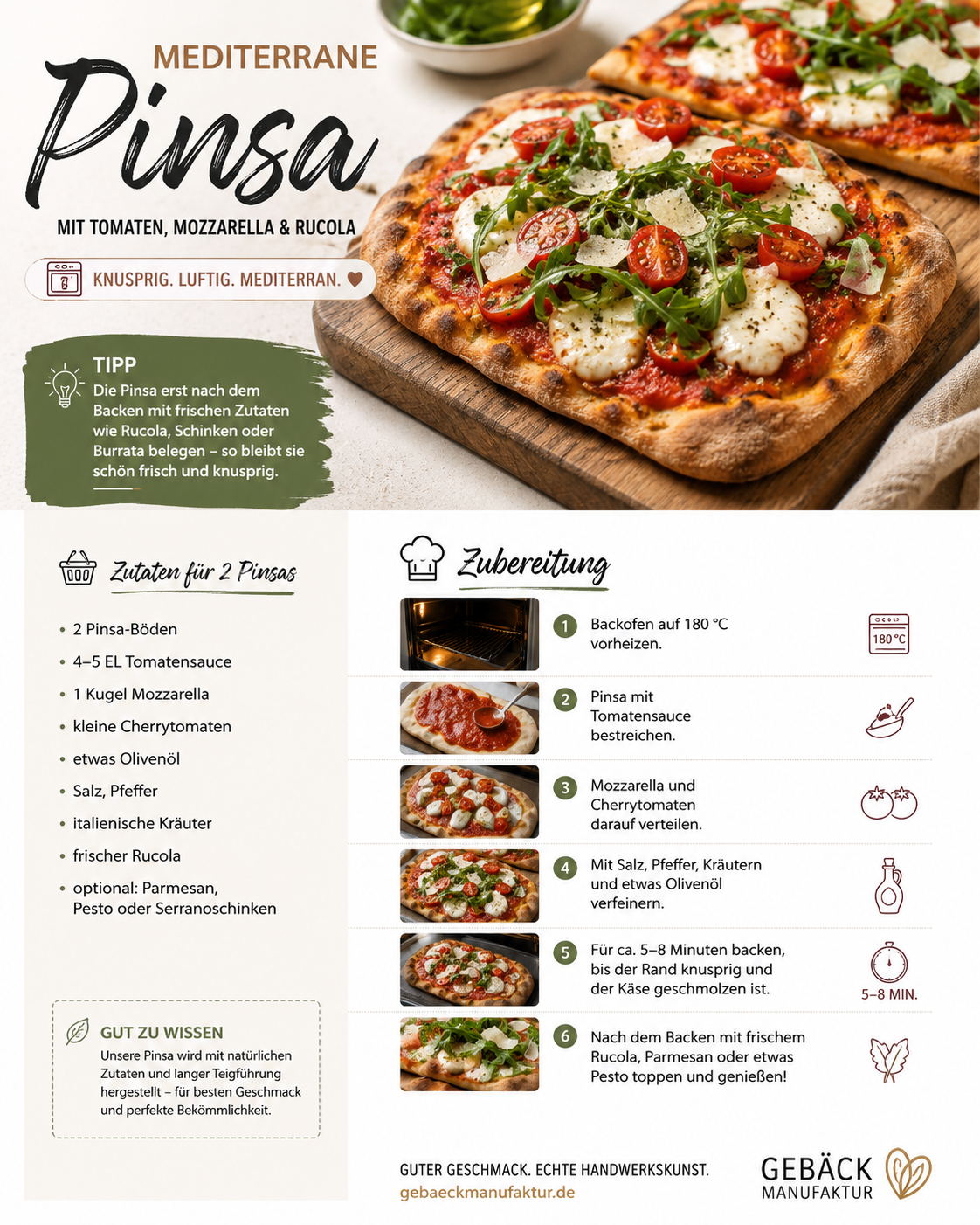 Pinsa (2 Stück) – Bild 3